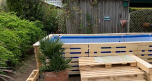 DIY piscine palettes : Construisez votre propre piscine en palettes, sans vous ruiner ! découvrez comment construire une piscine en palettes, une solution esthétique et écologique pour profiter de l'été. transformez votre jardin avec cette idée diy pratique et économique, facile à réaliser avec des matériaux recyclés.
