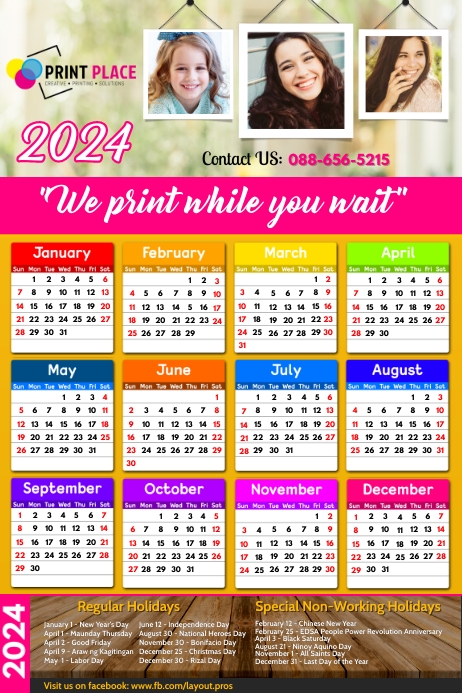 découvrez notre calendrier 2024 personnalisé, idéal pour organiser votre année avec style. choisissez vos photos, thèmes et mises en page pour un calendrier unique qui vous ressemble. parfait pour un usage personnel ou comme cadeau original, faites de chaque mois une expérience inoubliable !