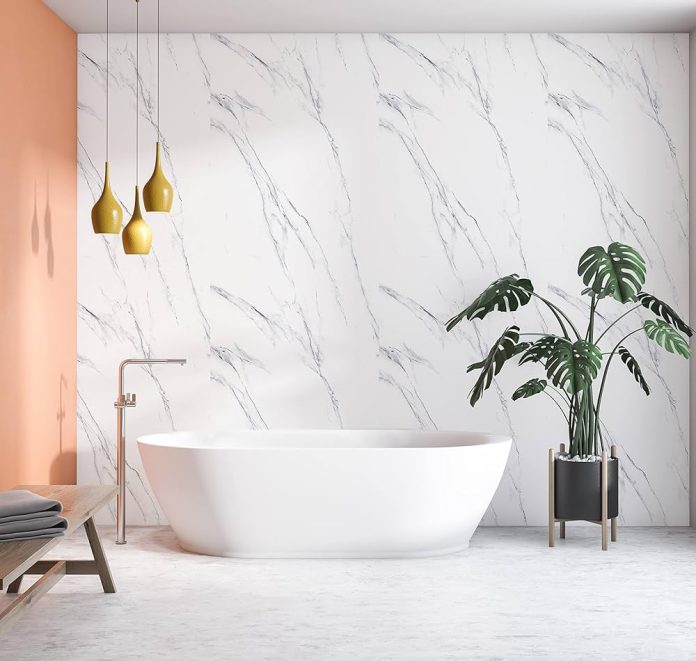 papier peint salle de bain humidité découvrez notre sélection de papiers peints spécialement conçus pour les salles de bain humides. résistants à l'eau et à l'humidité, ces papiers peints allient esthétisme et fonctionnalité, transformant votre espace en un oasis de bien-être tout en préservant l'intégrité de vos murs. explorez des designs modernes et intemporels adaptés à tous les styles.