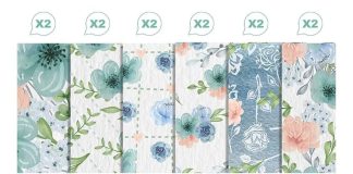 découvrez notre magnifique papier floral bleu pour scrapbook, idéal pour ajouter une touche élégante et colorée à vos créations. parfait pour les albums, cartes et projets artistiques, ce papier offre un design unique qui sublimera vos souvenirs.