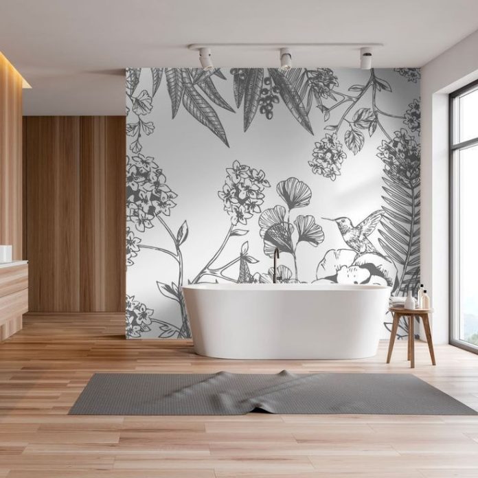 papier peint salle de bain étanchéité découvrez notre sélection de papiers peints spécialement conçus pour les salles de bain, alliant esthétisme et étanchéité. transformez votre espace tout en garantissant une protection optimale contre l'humidité.