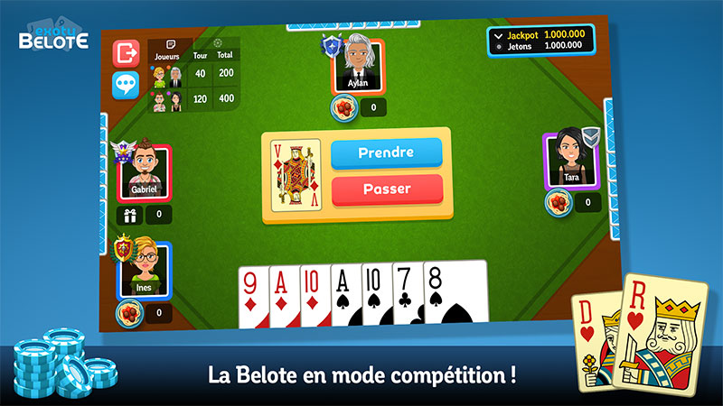 jouez à la belote gratuite en ligne sans inscription ! profitez de parties rapides contre des joueurs du monde entier. interface conviviale et règles officielles pour tous les passionnés de belote.