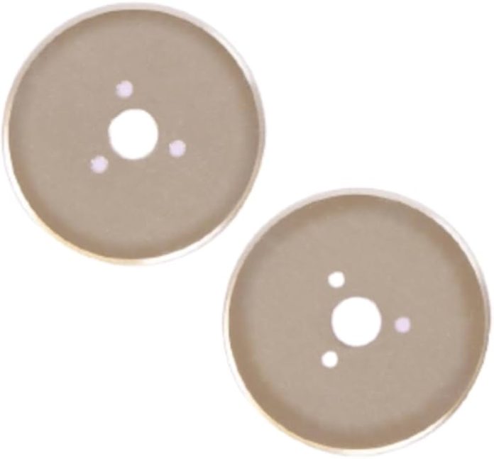 lames de découpe circulaire craftelier - lot 2 acier turquoise découvrez le lot de 2 lames de découpe circulaire craftelier en acier turquoise, parfaites pour des découpes précises et durables dans tous vos projets créatifs.