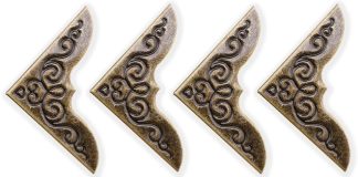 découvrez nos protections d'angles vintage en bronze 30x30mm, idéales pour protéger et décorer vos meubles avec élégance et authenticité.