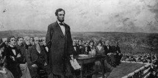 un billet du discours de gettysburg a été adjugé pour 187 500 $, marquant une vente historique d'un artefact précieux lié à un moment clé de l'histoire américaine.