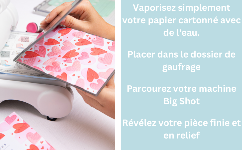 découvrez notre dossier sur l'estampage 3d en plastique au format a6 avec des effets bulle et goutte, idéal pour des impressions originales et texturées.