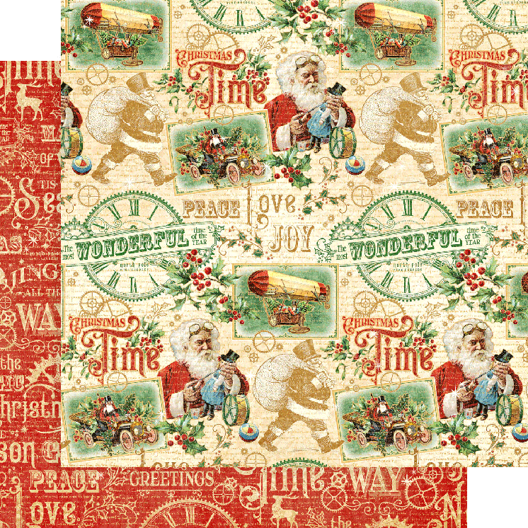 découvrez notre papier scrap noël 8x8 graphic 45, idéal pour vos créations de cartes, albums et décorations festives avec des motifs exclusifs et une qualité premium.